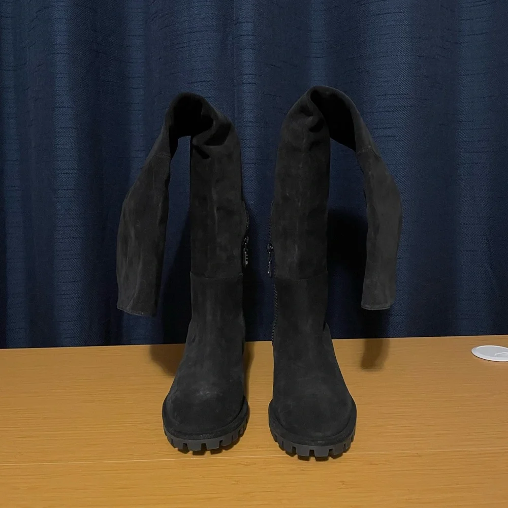 Stuart Weitzman Amber Ober The Knee Suede Boots